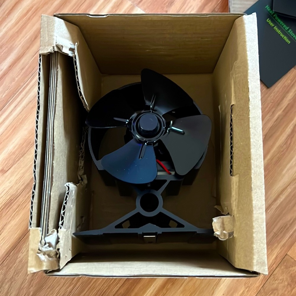 Small Wood Stove Fan, Fireplace Fan Heat Powered Stove Fan
